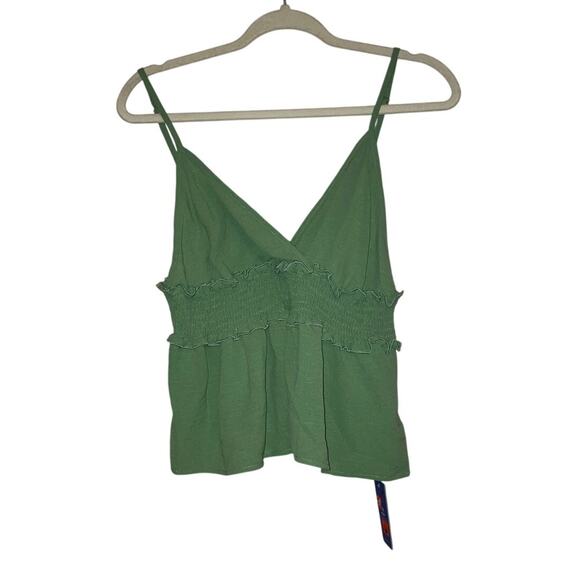 NWT Cupshe green tank top flowy size medium - Picture 1 of 5
